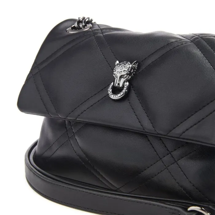 Women Moda In Pelle Shoulder Bags Ellie Bag Black Porvair