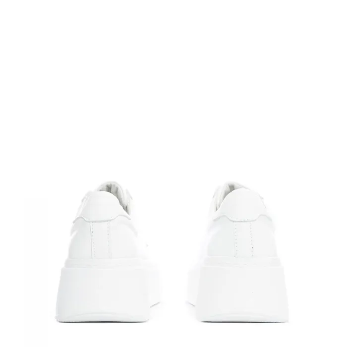 Women Moda In Pelle SlipOn Trainers Bsoleful B Axell White Leather