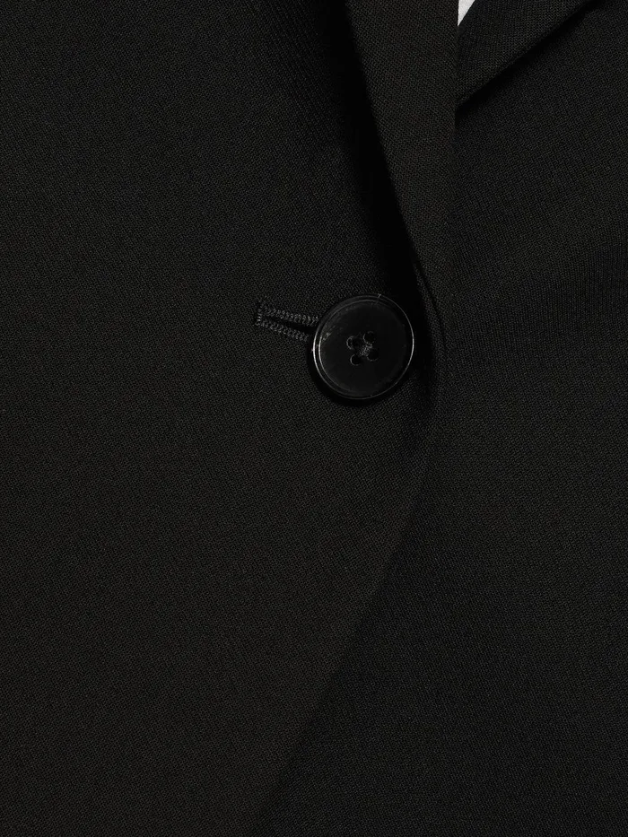 Women Modern Crepe Brook Blazer Black Jigsaw Suits and Tailoring