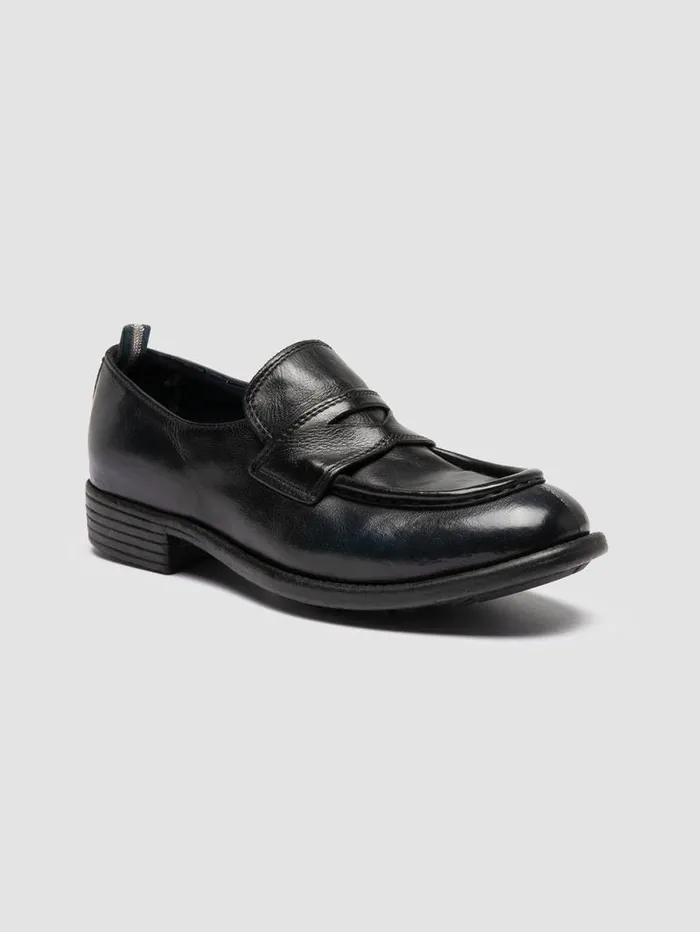 Women Officine Creative Footwear CALIXTE 020 Blue Leather Loafers Women Officine Creative Footwear CALIXTE 020 Blue Leather Loafers