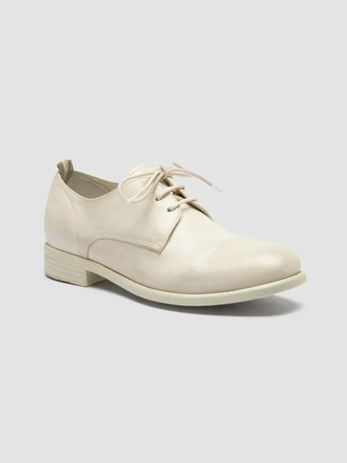 Women Officine Creative Footwear CALIXTE 064 White Leather Derby Shoes Women Officine Creative Footwear CALIXTE 064 White Leather Derby Shoes