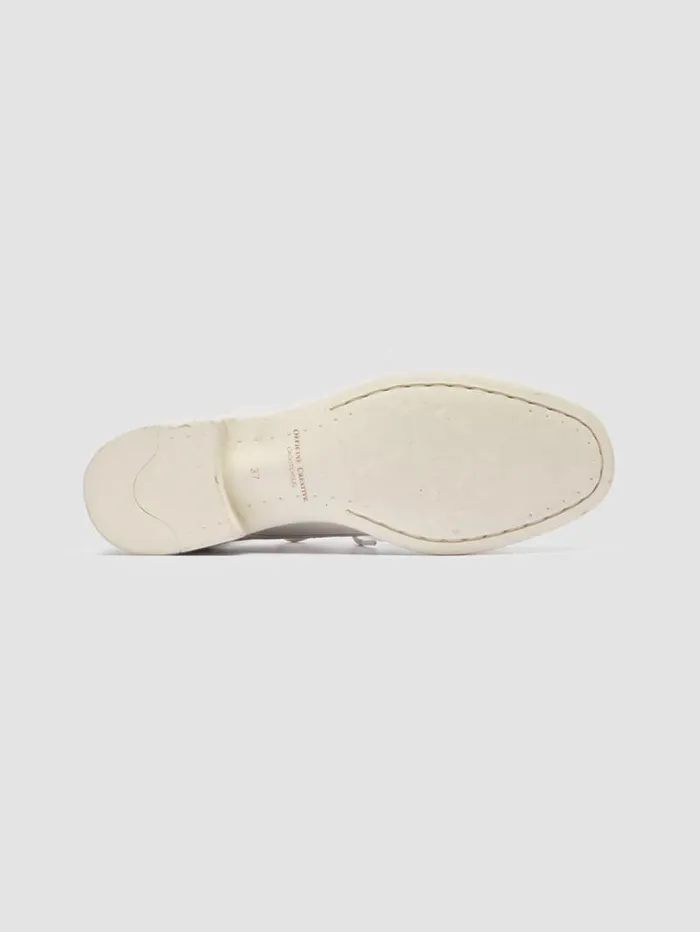 Women Officine Creative Footwear CALIXTE 064 White Leather Derby Shoes Women Officine Creative Footwear CALIXTE 064 White Leather Derby Shoes