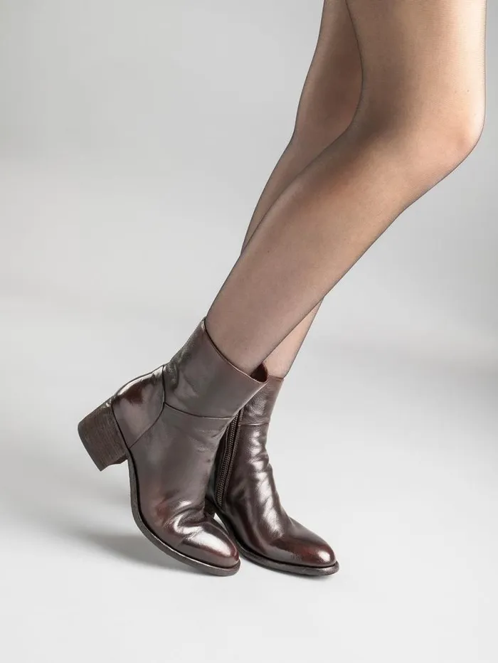 Women Officine Creative Footwear DENNER 107 Black Leather Ankle Boots Women Officine Creative Footwear DENNER 107 Black Leather Ankle Boots