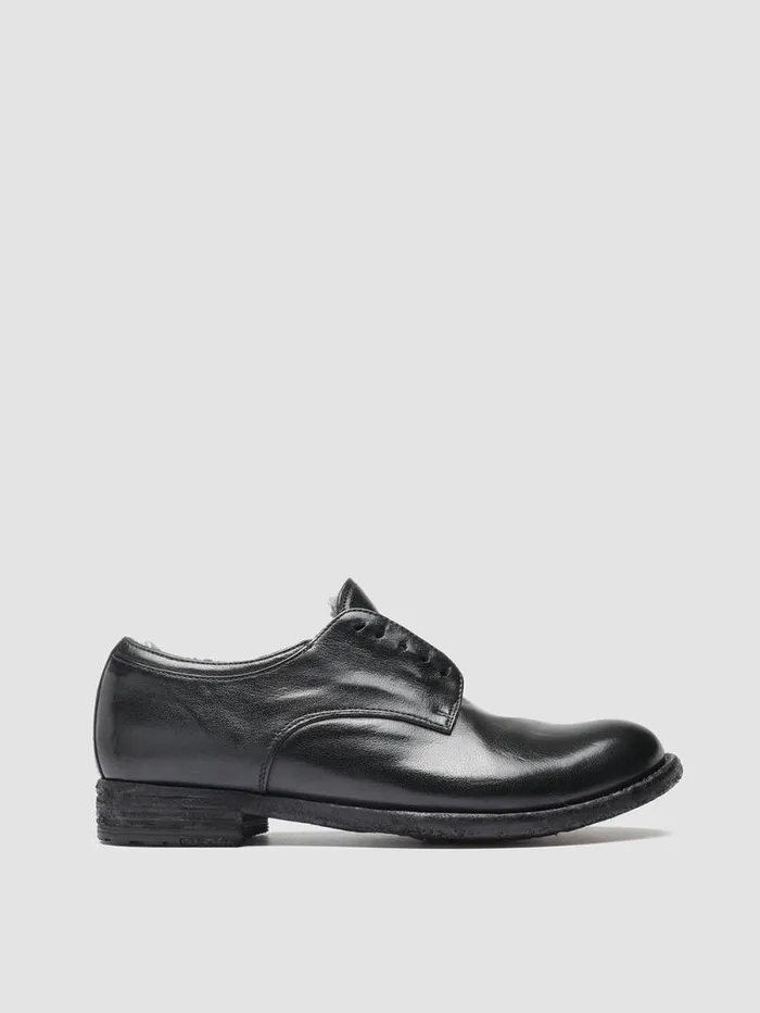 Women Officine Creative Footwear LEXIKON 102 Black Leather Derby Shoes