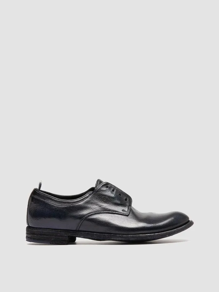 Women Officine Creative Footwear LEXIKON 501 Blue Leather Derby Shoes
