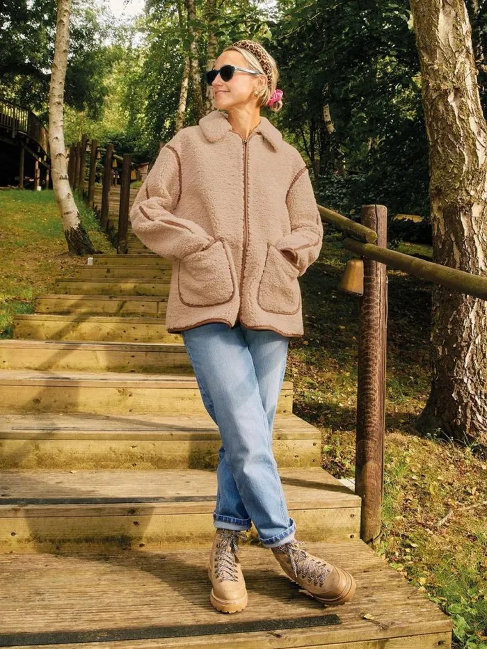 Women Olive Hiker Boot Light Natural White Stuff Boots