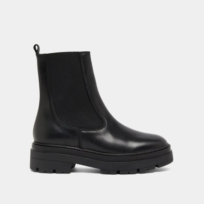 Women Platform Lowboots Black JONAK Ankle Boots Lowboots
