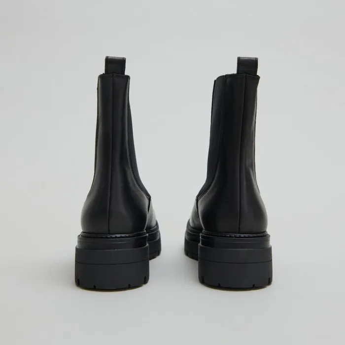 Women Platform Lowboots Black JONAK Ankle Boots Lowboots