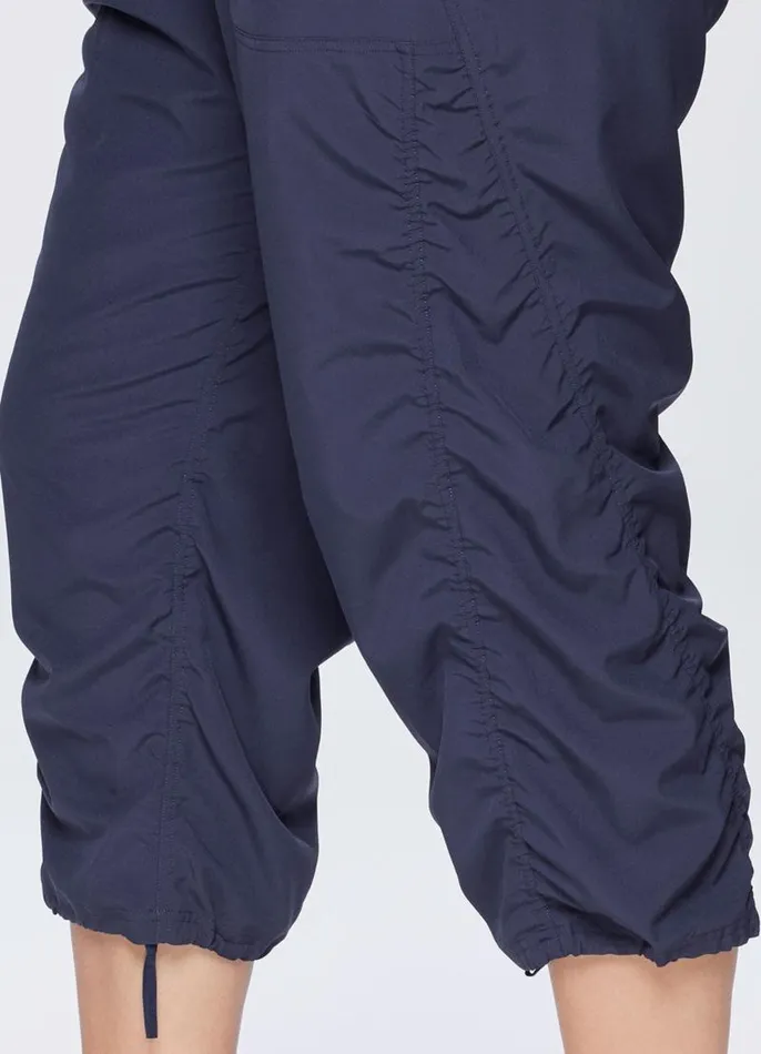 Women Plus Lumen Lightweight Capri Pant Smoke Blue RBX Active Pants