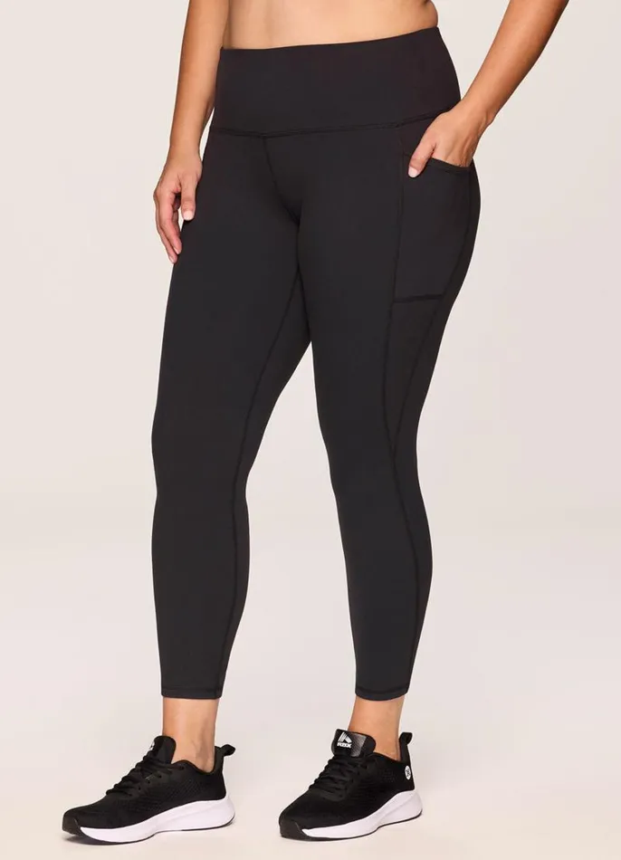 Women Plus Super Soft Ultra Hold Legging Black RBX Active Leggings