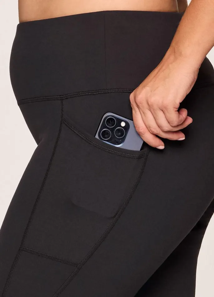 Women Plus Super Soft Ultra Hold Legging Black RBX Active Leggings