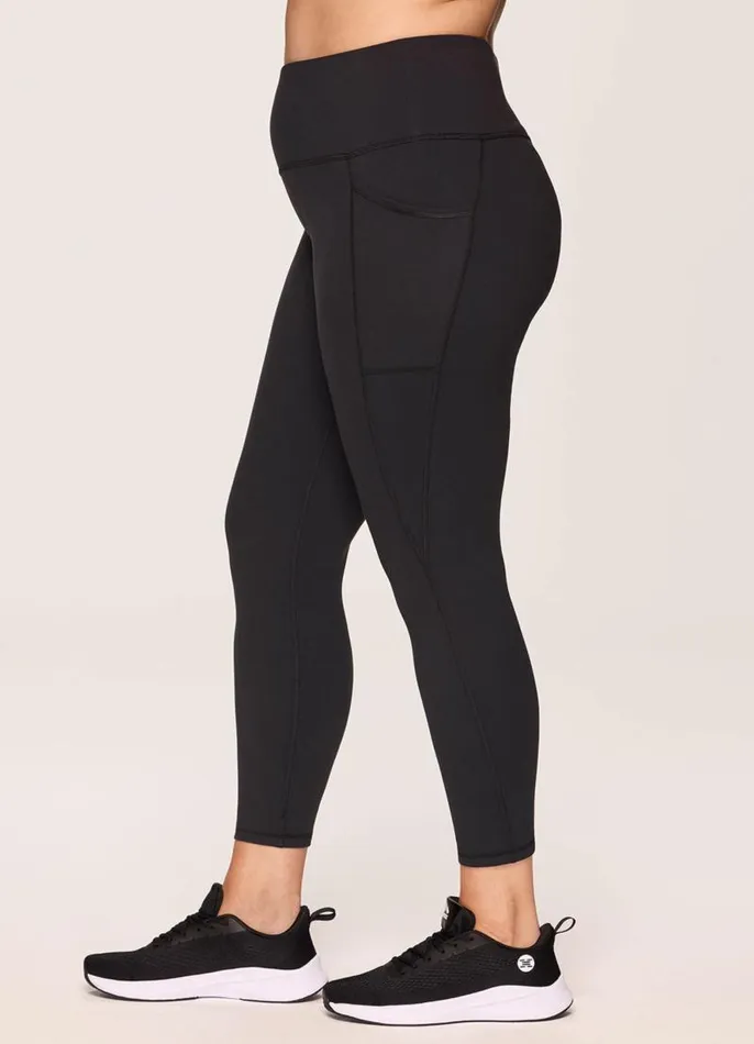 Women Plus Super Soft Ultra Hold Legging Black RBX Active Leggings