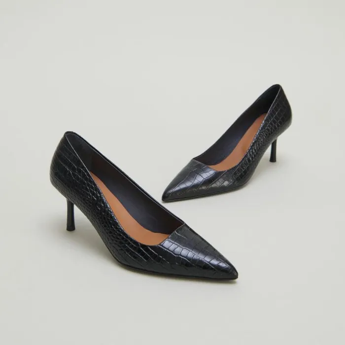 Women Pumps With Pointed Toes Black JONAK Pumps