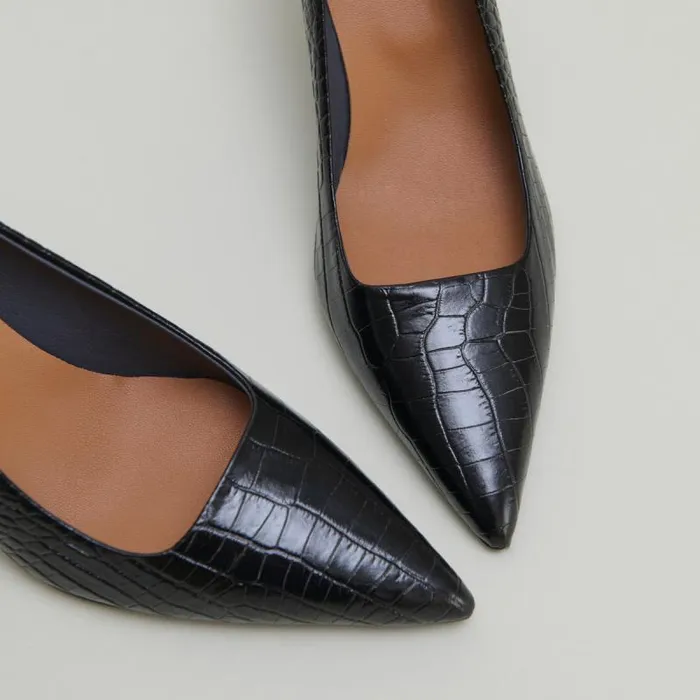 Women Pumps With Pointed Toes Black JONAK Pumps