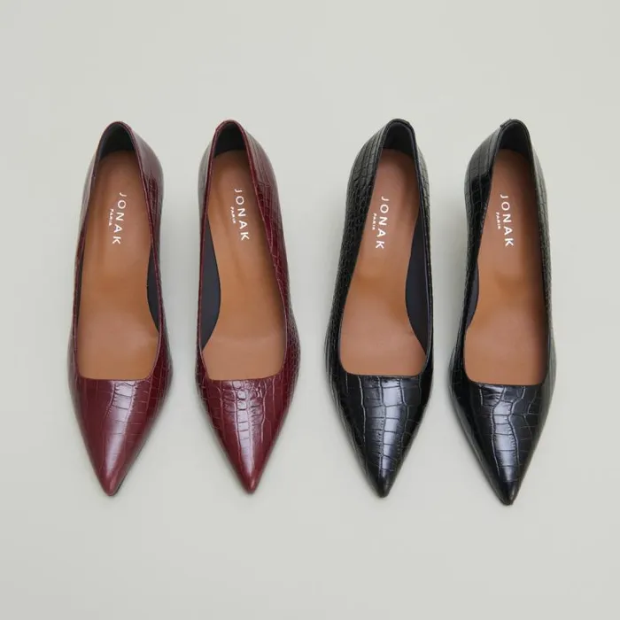 Women Pumps With Pointed Toes Black JONAK Pumps