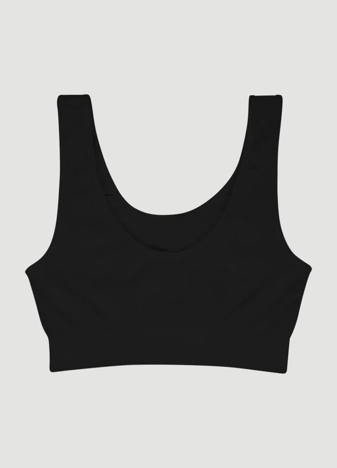 Women Rib Knit Bralette 2Pack Pinkblack RBX Active Sports Bras