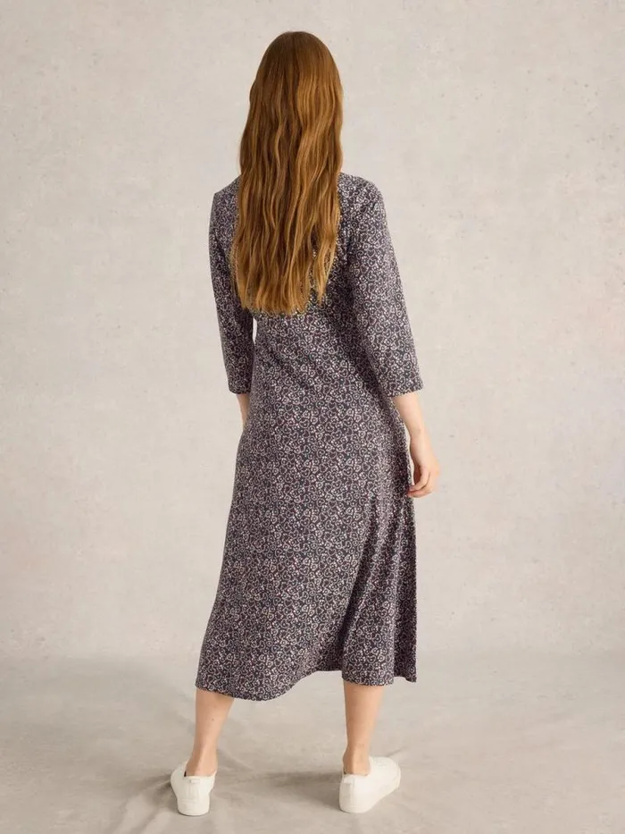 Women Rua Midi Jersey Dress Grey Print White Stuff Dresses Women Rua Midi Jersey Dress Grey Print White Stuff Dresses