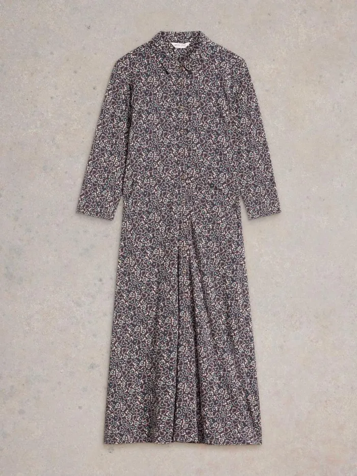 Women Rua Midi Jersey Dress Grey Print White Stuff Dresses Women Rua Midi Jersey Dress Grey Print White Stuff Dresses
