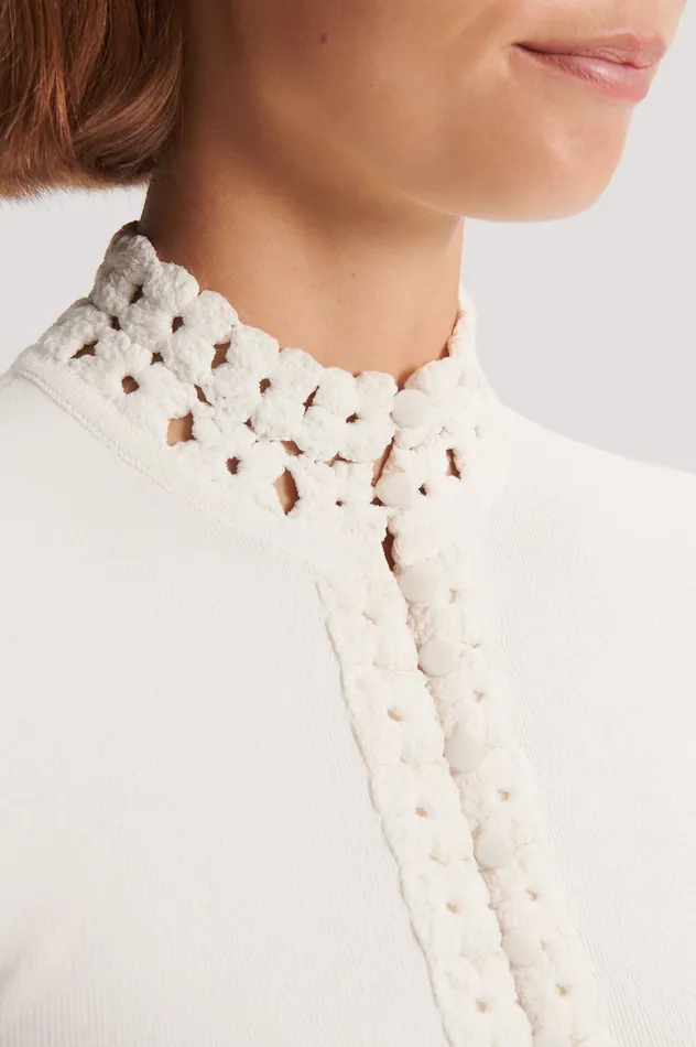 Women Scanlan Theodore CREPE KNIT DAISY SHORT SLEEVE TOP CREAM Knitwear Women Scanlan Theodore CREPE KNIT DAISY SHORT SLEEVE TOP CREAM Knitwear