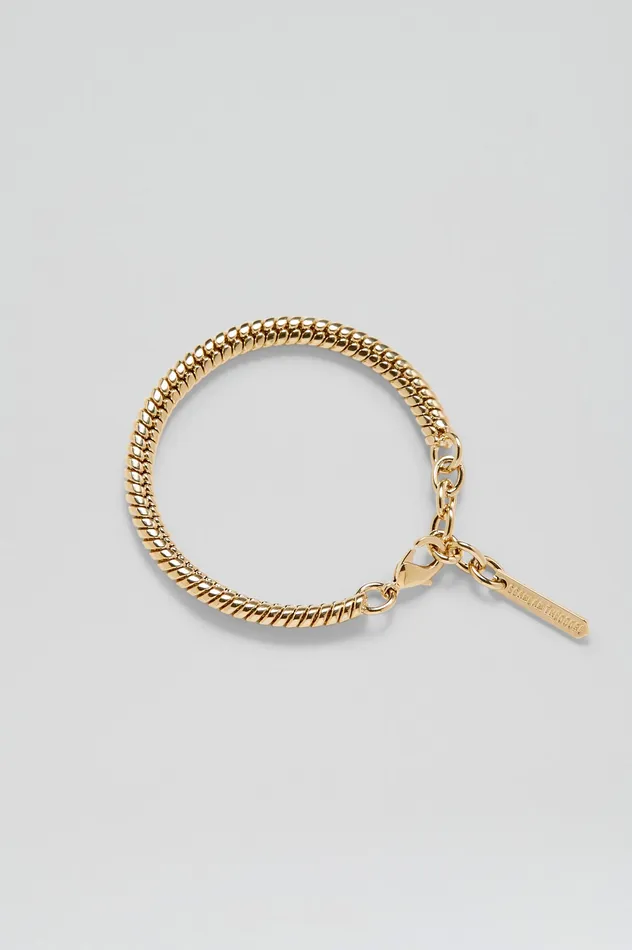 Women Scanlan Theodore HERRINGBONE CHAIN BRACELET LIGHTGOLD Jewelry Women Scanlan Theodore HERRINGBONE CHAIN BRACELET LIGHTGOLD Jewelry