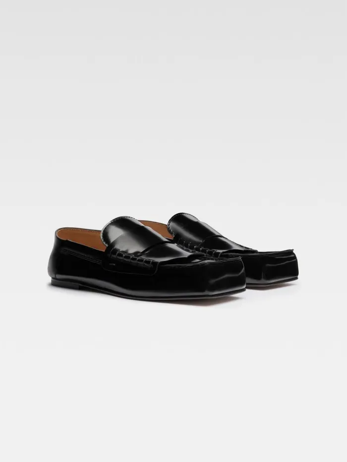 Women Shoes JACQUEMUS The Carr Loafers Black Women Shoes JACQUEMUS The Carr Loafers Black