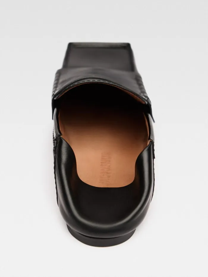 Women Shoes JACQUEMUS The Carr Loafers Black Women Shoes JACQUEMUS The Carr Loafers Black