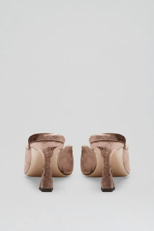 Women Shoes Scanlan Theodore VELVET MULE 75 MINK Women Shoes Scanlan Theodore VELVET MULE 75 MINK