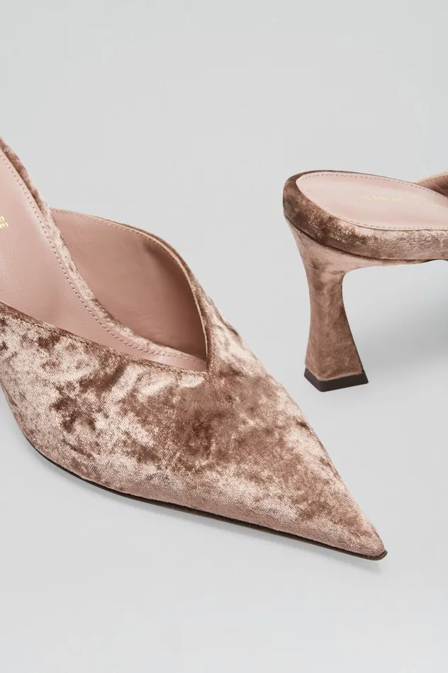 Women Shoes Scanlan Theodore VELVET MULE 75 MINK Women Shoes Scanlan Theodore VELVET MULE 75 MINK