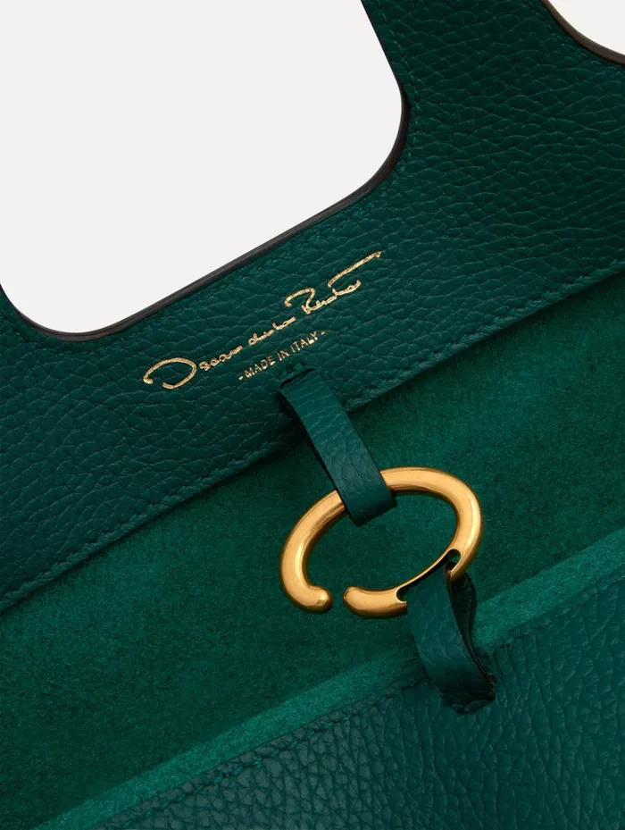 Women Signature Handbags Oscar De La Renta The Mini Topaz Bottle Green Women Signature Handbags Oscar De La Renta The Mini Topaz Bottle Green