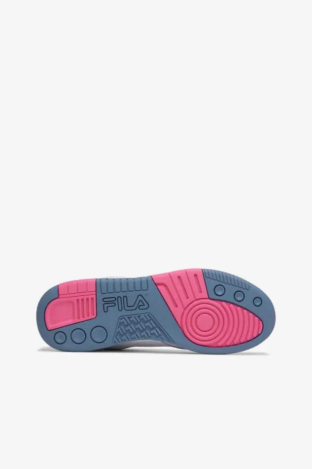 Women Sneakers Fila Corda 149 White Hot Pink Coronet Blue