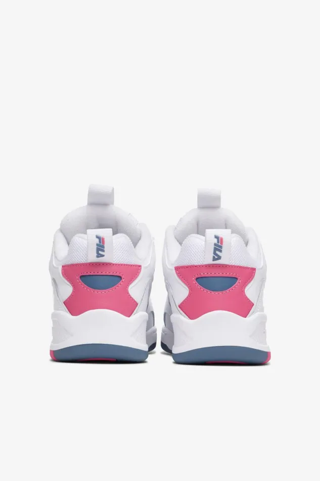 Women Sneakers Fila Corda 149 White Hot Pink Coronet Blue