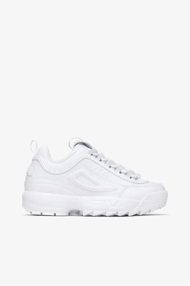 Women Sneakers Fila Disruptor 2 Premium 100 Triple White