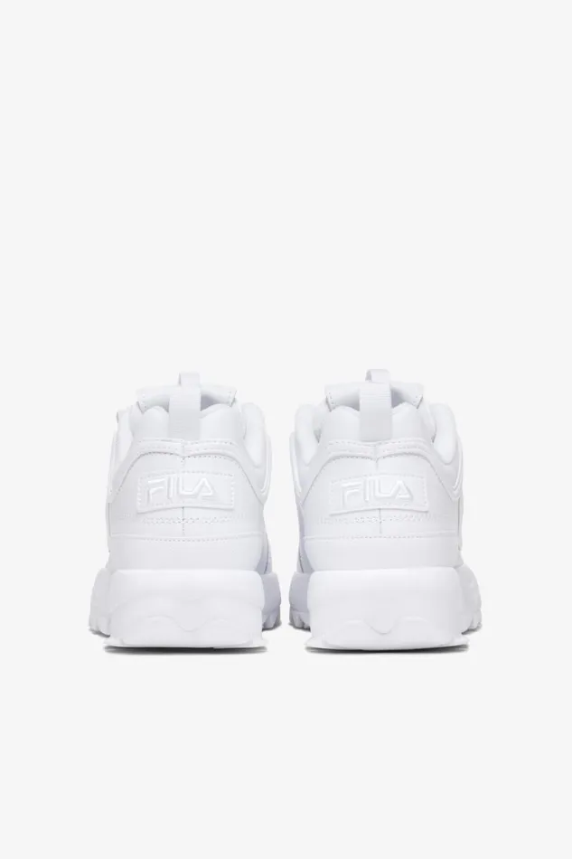 Women Sneakers Fila Disruptor 2 Premium 100 Triple White Women Sneakers Fila Disruptor 2 Premium 100 Triple White