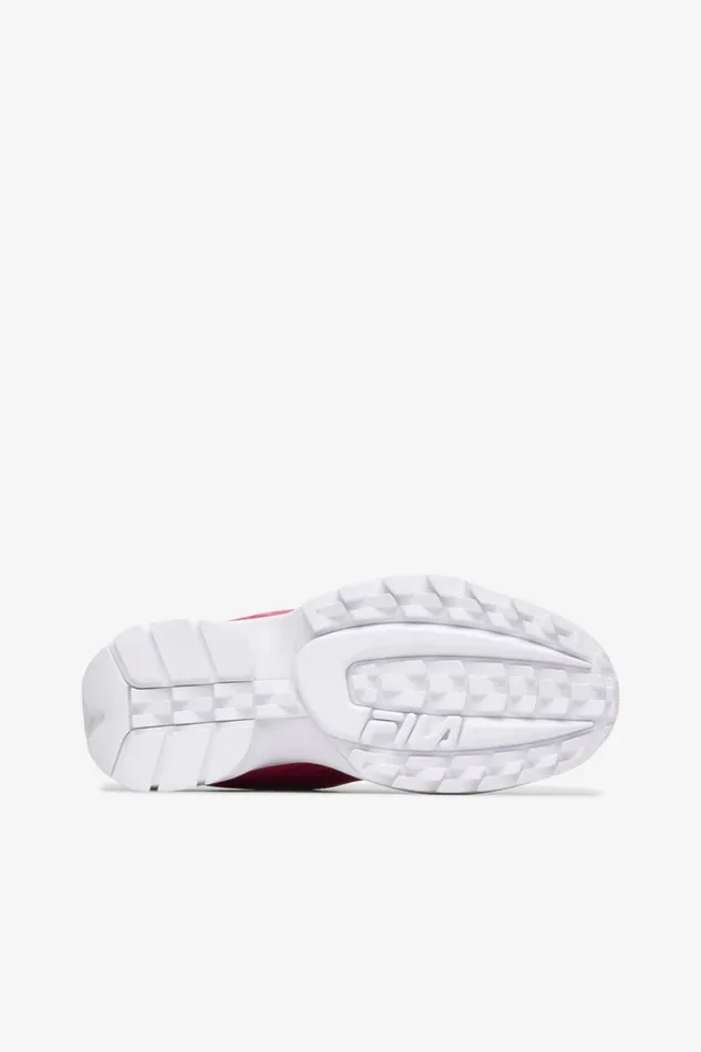 Women Sneakers Fila Disruptor 2 Wedge 661 Hot Pink Pirouette White