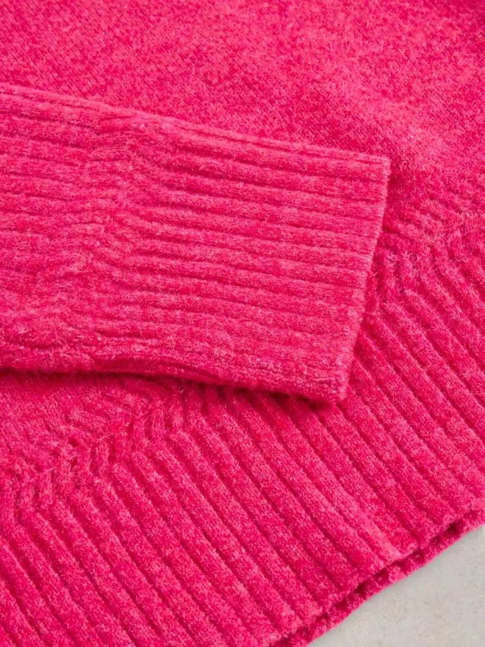 Women SOPHIA JUMPER Bright Pink White Stuff Knitwear Women SOPHIA JUMPER Bright Pink White Stuff Knitwear