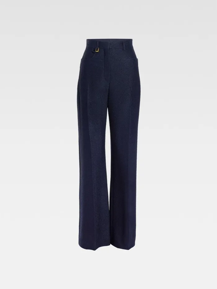 Women Suits JACQUEMUS The Sauge Pants Dark Navy Women Suits JACQUEMUS The Sauge Pants Dark Navy