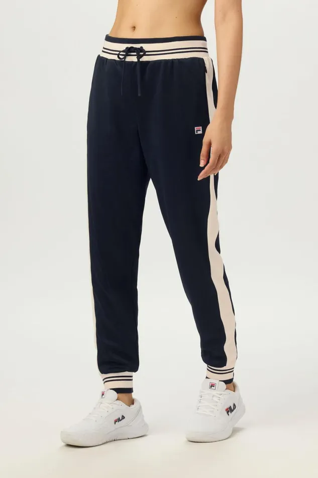 Women Tennis Fila Performance Iconic Settanta Pant 978 Blackangora Women Tennis Fila Performance Iconic Settanta Pant 978 Blackangora