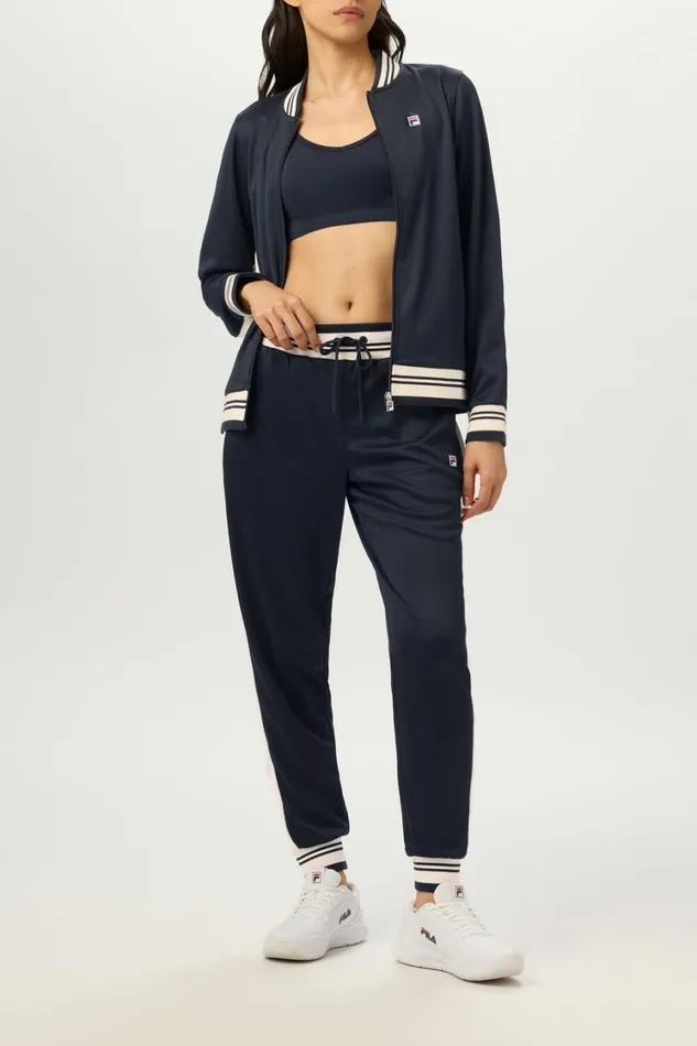 Women Tennis Fila Performance Iconic Settanta Pant 978 Blackangora Women Tennis Fila Performance Iconic Settanta Pant 978 Blackangora
