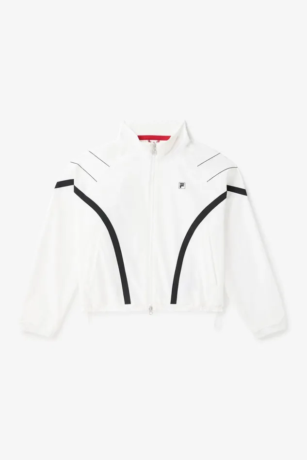 Women Tennis Fila Tennis Jacket 110 Off White