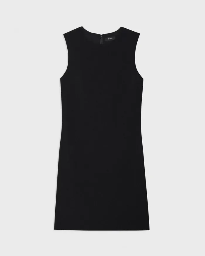 Women Theory Dresses Shift Dress In Admiral Crepe Black