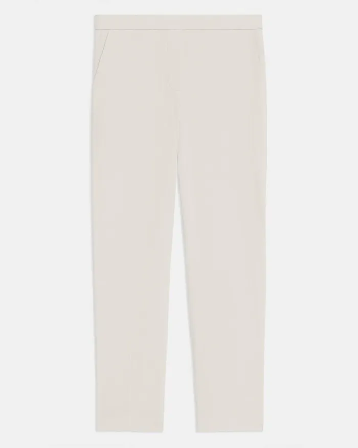Women Theory Pants Treeca PullOn Pant In Good Linen Sand