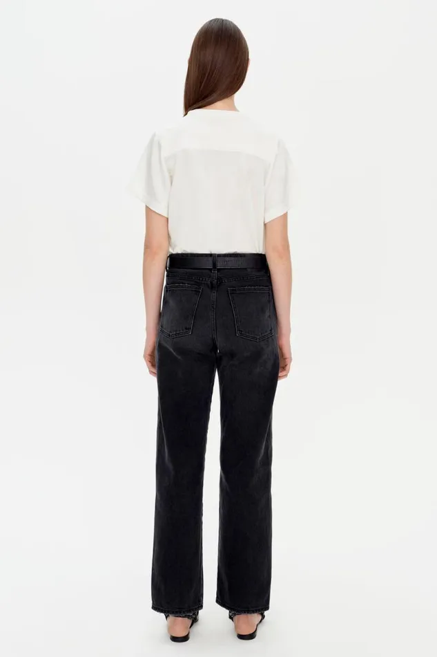 Women Tops and Bodysuits Jonathan Simkhai Addy TShirt Ivory Relaxed Fit TShirt Women Tops and Bodysuits Jonathan Simkhai Addy TShirt Ivory Relaxed Fit TShirt