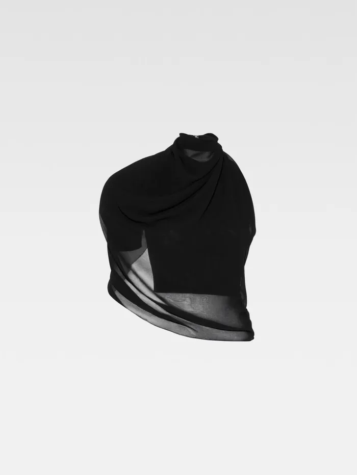 Women Tops and Shirts JACQUEMUS The Pablo Top Black Women Tops and Shirts JACQUEMUS The Pablo Top Black