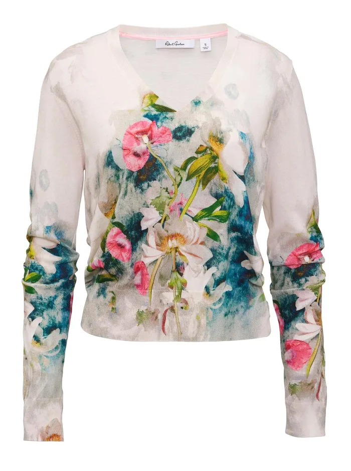 Women Tops Robert Graham EVELYN SWEATER Multi