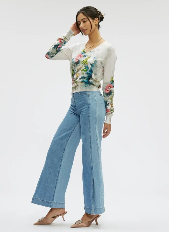 Women Tops Robert Graham EVELYN SWEATER Multi