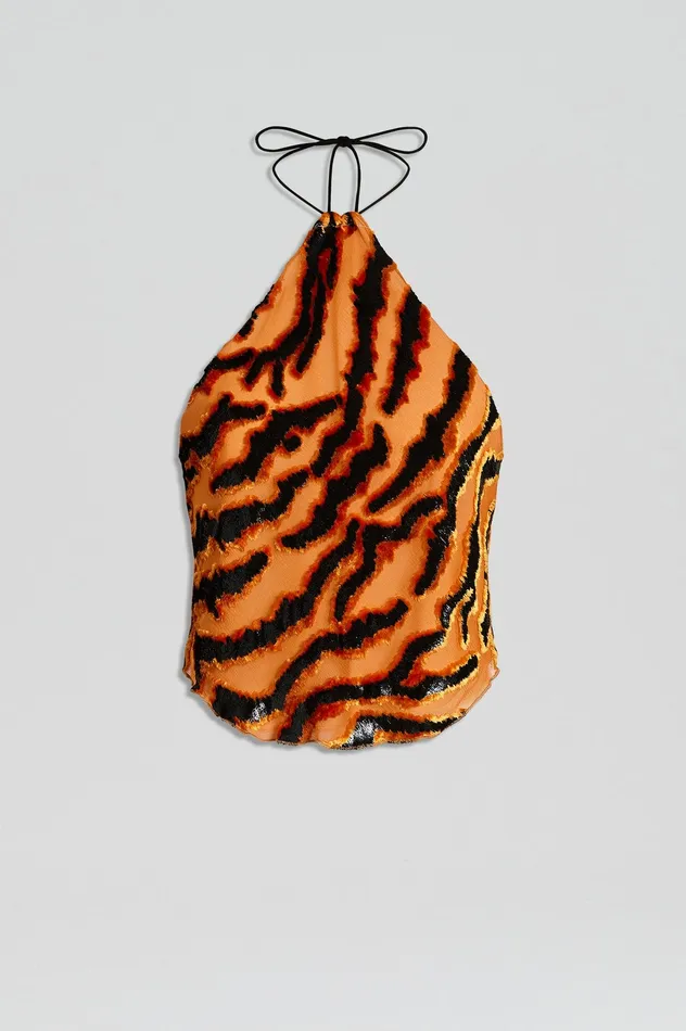 Women Tops Scanlan Theodore FRENCH BURNT OUT TOP BURNTORANGE Women Tops Scanlan Theodore FRENCH BURNT OUT TOP BURNTORANGE