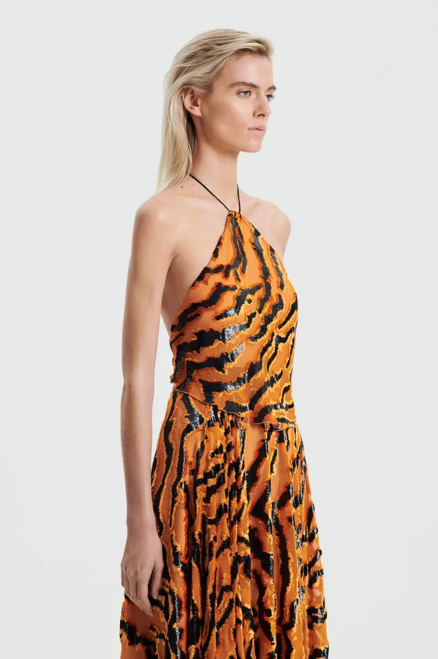 Women Tops Scanlan Theodore FRENCH BURNT OUT TOP BURNTORANGE Women Tops Scanlan Theodore FRENCH BURNT OUT TOP BURNTORANGE