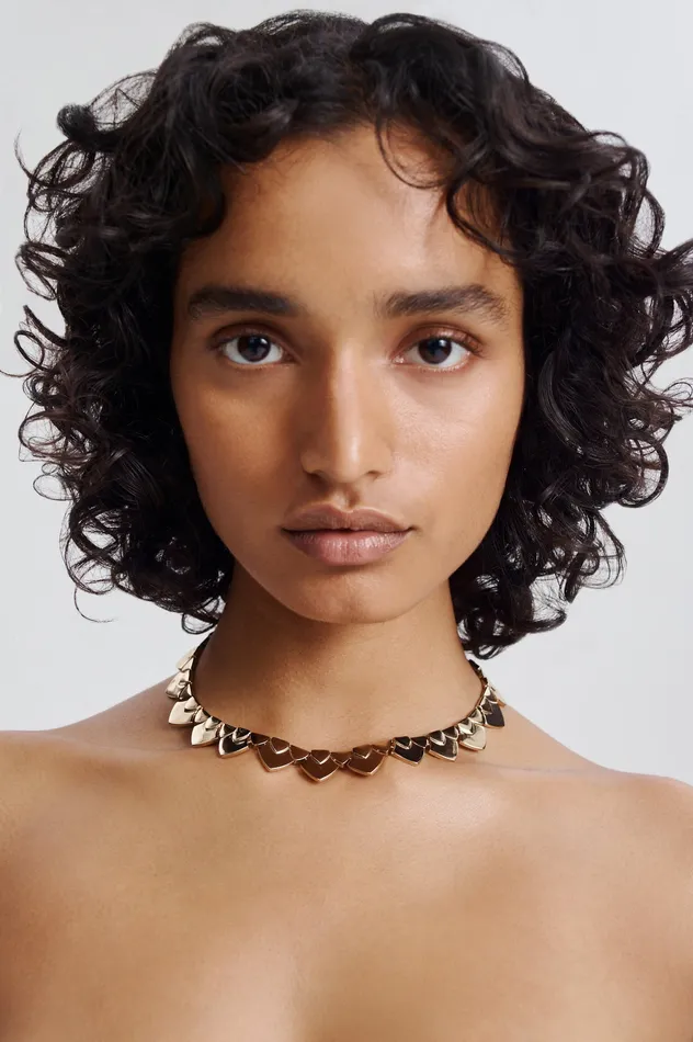 Women TRIANGLE CHOKER LIGHTGOLD Jewelry Scanlan Theodore