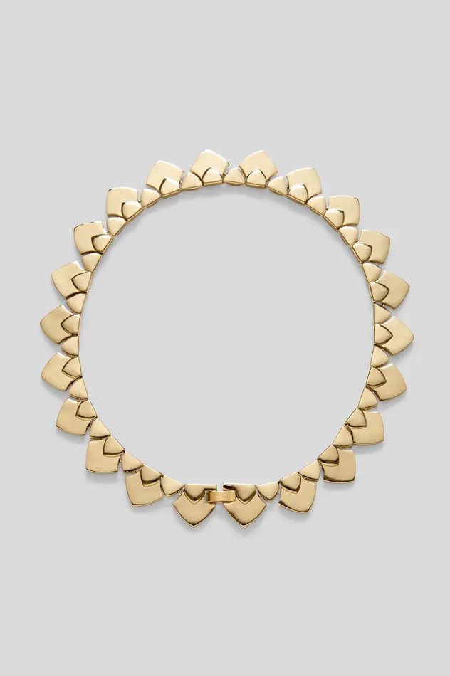 Women TRIANGLE CHOKER LIGHTGOLD Jewelry Scanlan Theodore Women TRIANGLE CHOKER LIGHTGOLD Jewelry Scanlan Theodore