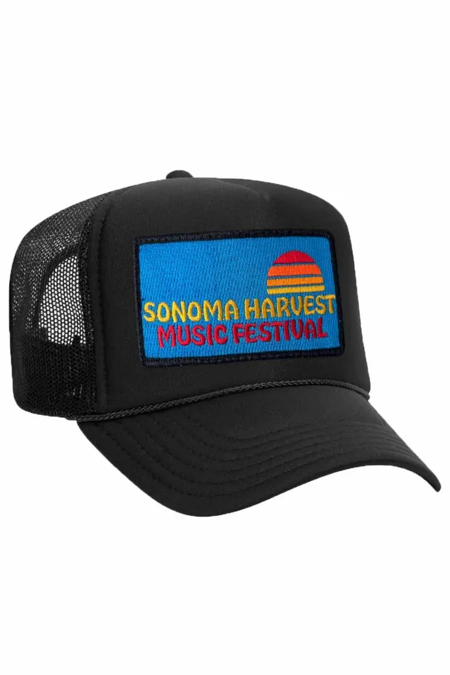 Women Trucker Hats Aviator Nation SONOMA HARVEST VINTAGE LOW RISE TRUCKER HAT Women Trucker Hats Aviator Nation SONOMA HARVEST VINTAGE LOW RISE TRUCKER HAT